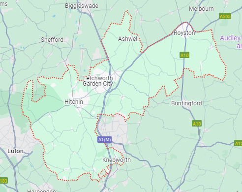 North-Hertfordshire-Maps