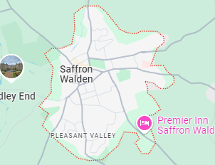 Saffron-Walden-map